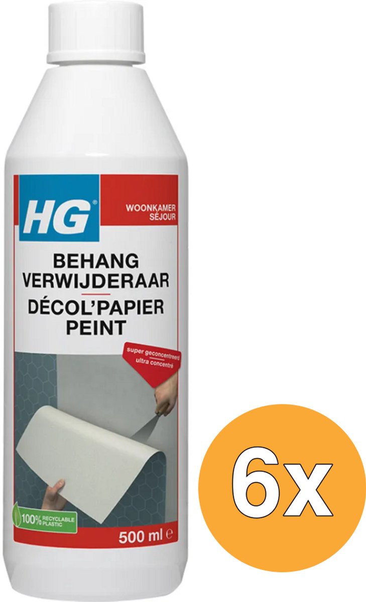 HG behangverwijderaar 6 x 500ml
