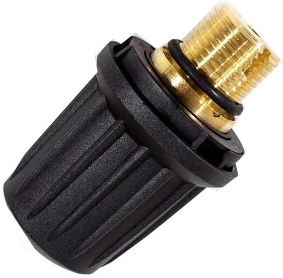 Vervangende messing veiligheidsklepdop met O-ring - Accessoires voor stoomreiniger - SC1 SC2 SC3-serie - Messing onderdeel - Hoge kwaliteit - 1 PACK