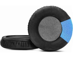 Oorkussens Vervanging Compatibel met Superlux HD 681EVO 668B HD681 681B 662 Hoofdtelefoon Oorkussens Kussens Velours Hoge Dichtheid Foam Zwart