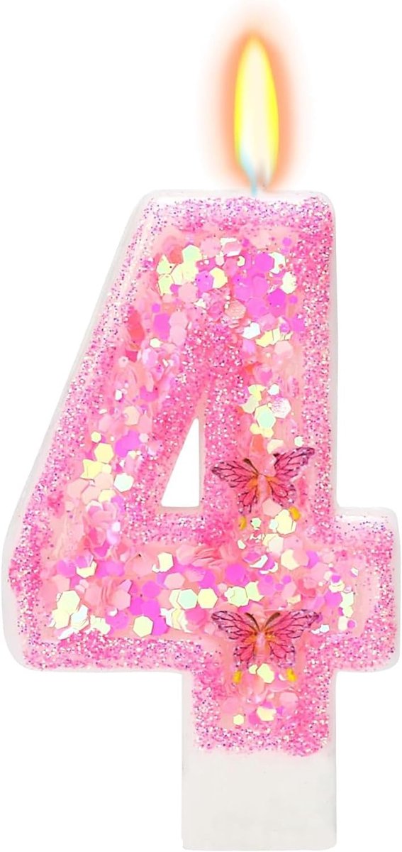 DazzJoy butterfly birthday candles figures 4 - ShopVlot
