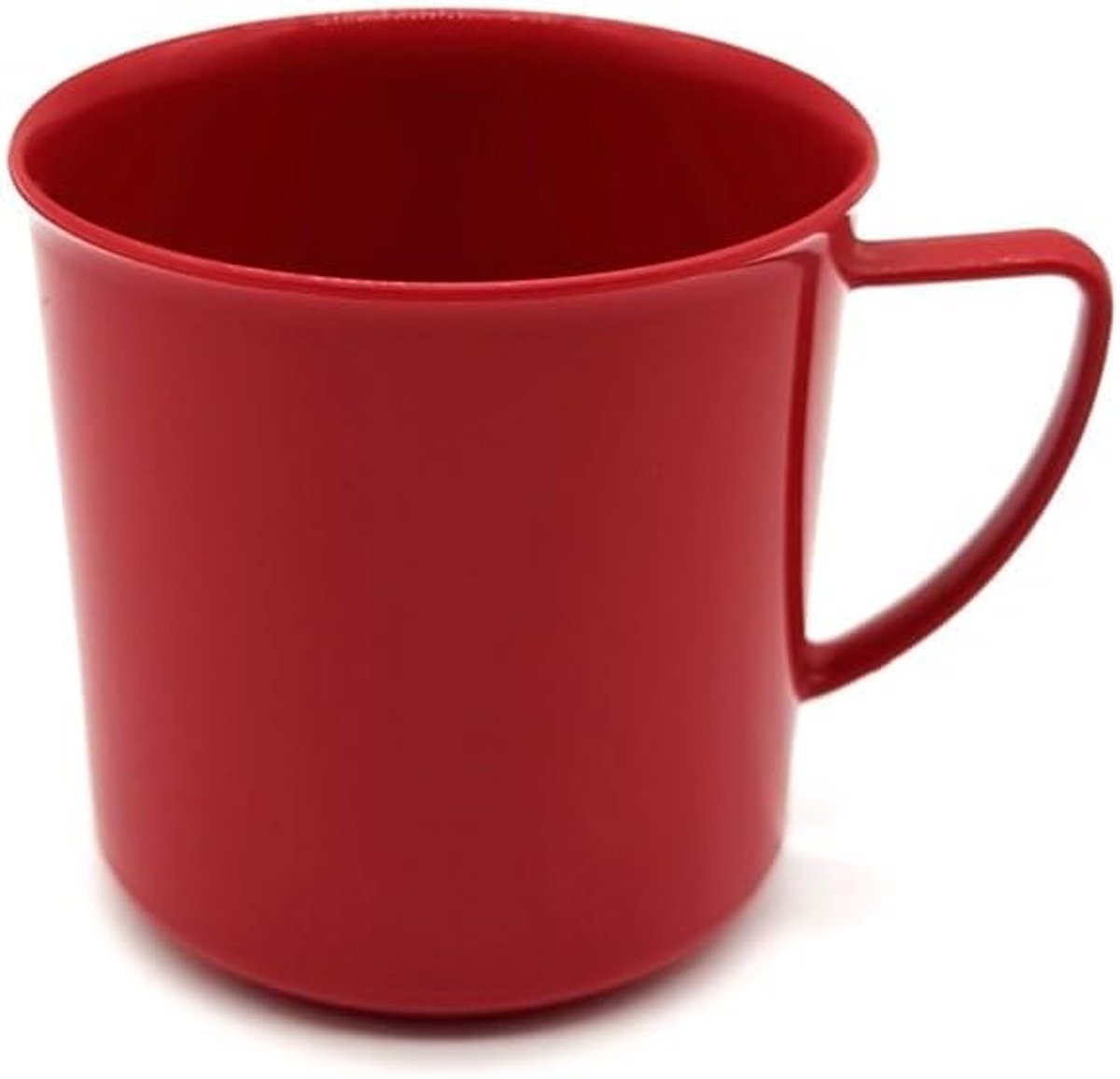 Mok kinderbeker herbruikbaar onbreekbaar 180 ml, kunststof, rood