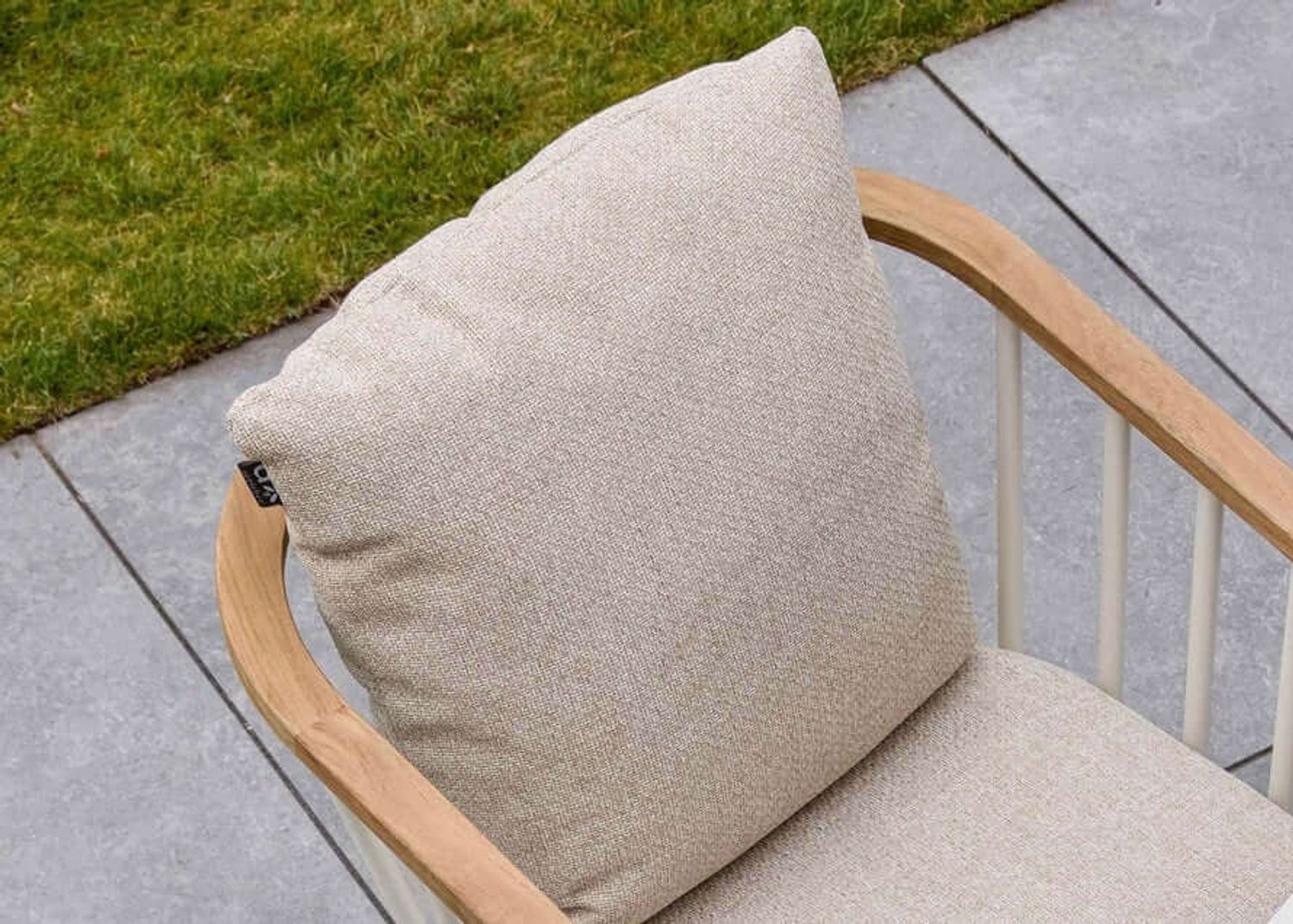 Apple Bee Condor Dining Garden Set Ø 140 cm - 6-piece - Oyster