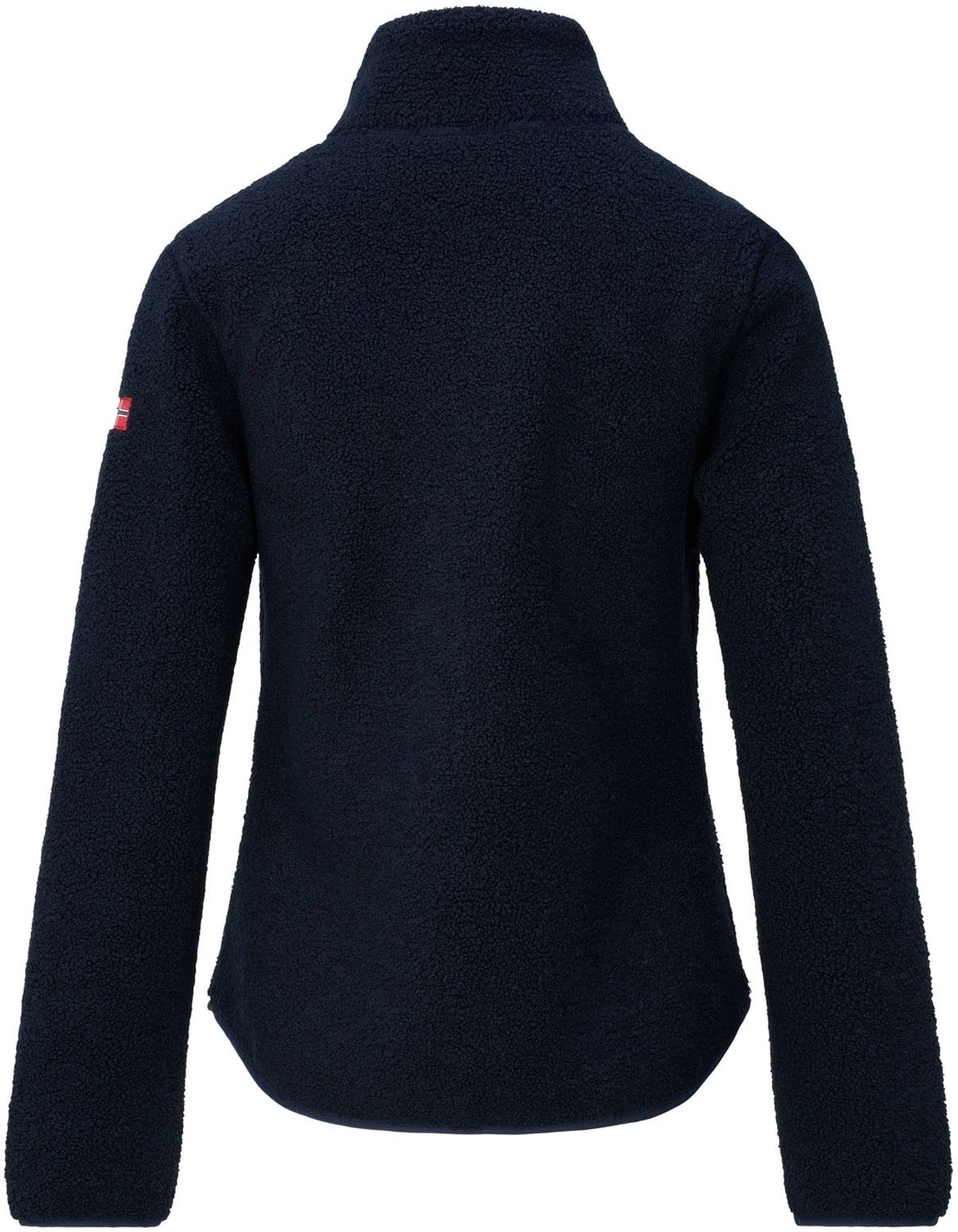 NORDBERG babette fleece jack Fleece sweater met rits dames Donkerblauw