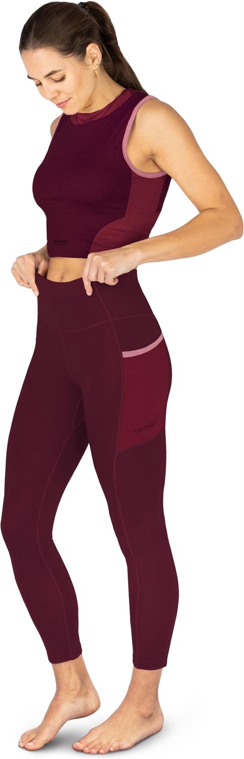 Dames merino high-waist legging „Sorrento“