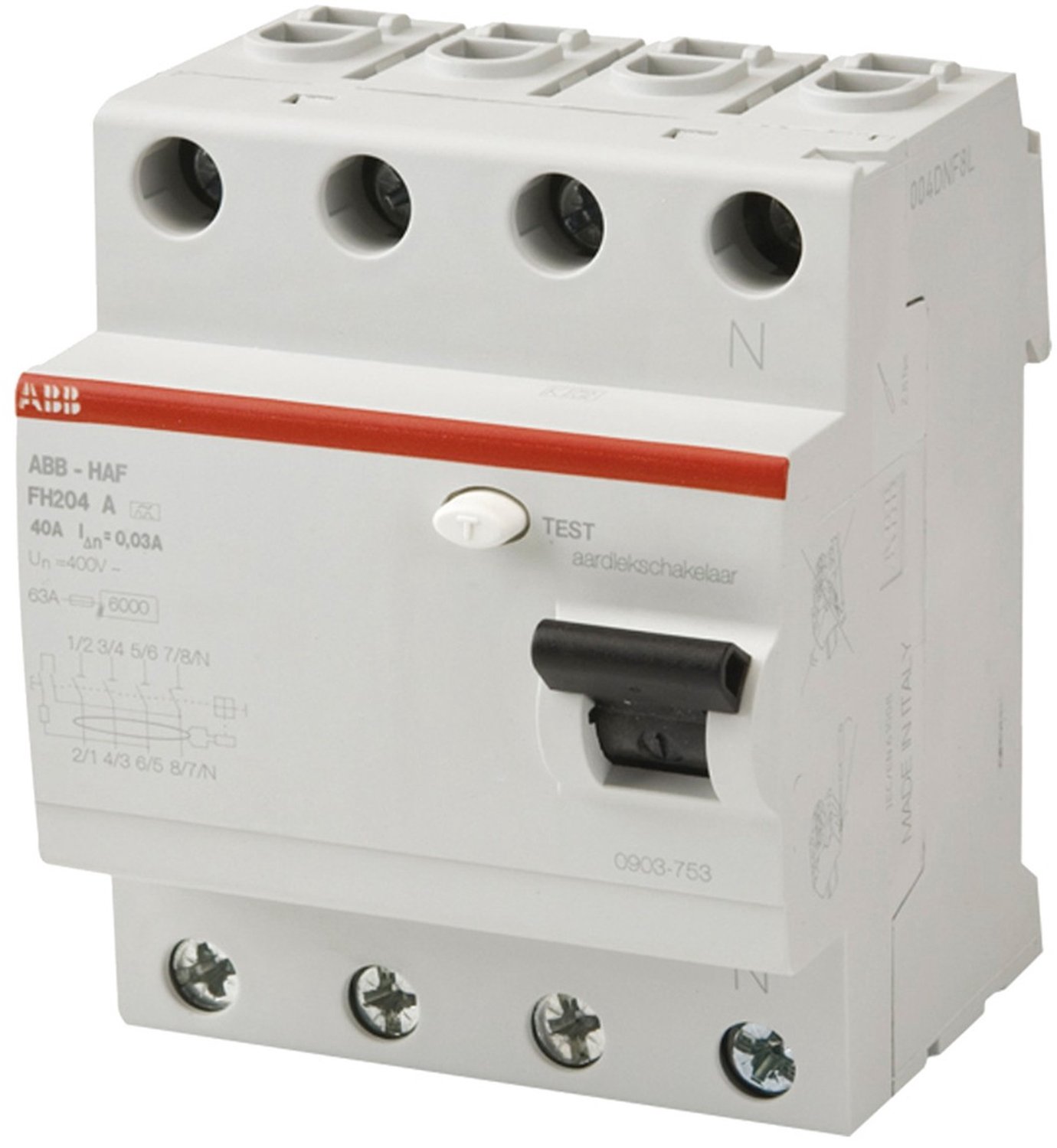 ABB Hafonorm Aardlekschakelaar - 1SPK007904F0625 - E334Q