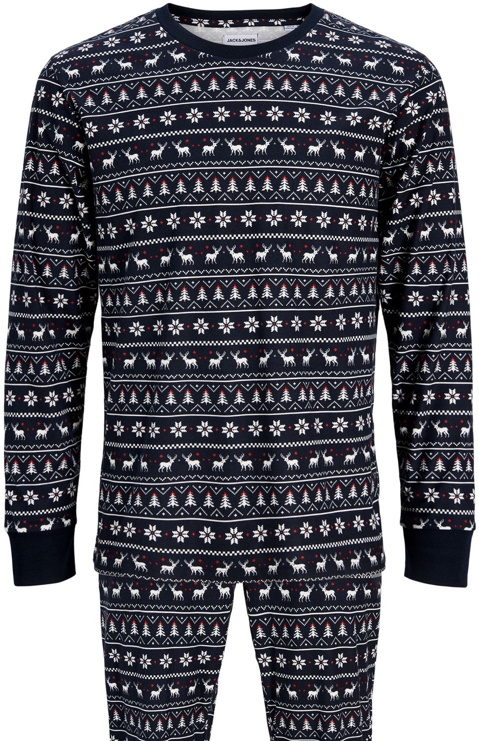 Jack & Jones Plus Loungewearset Plus Size x-mas Loungewearset