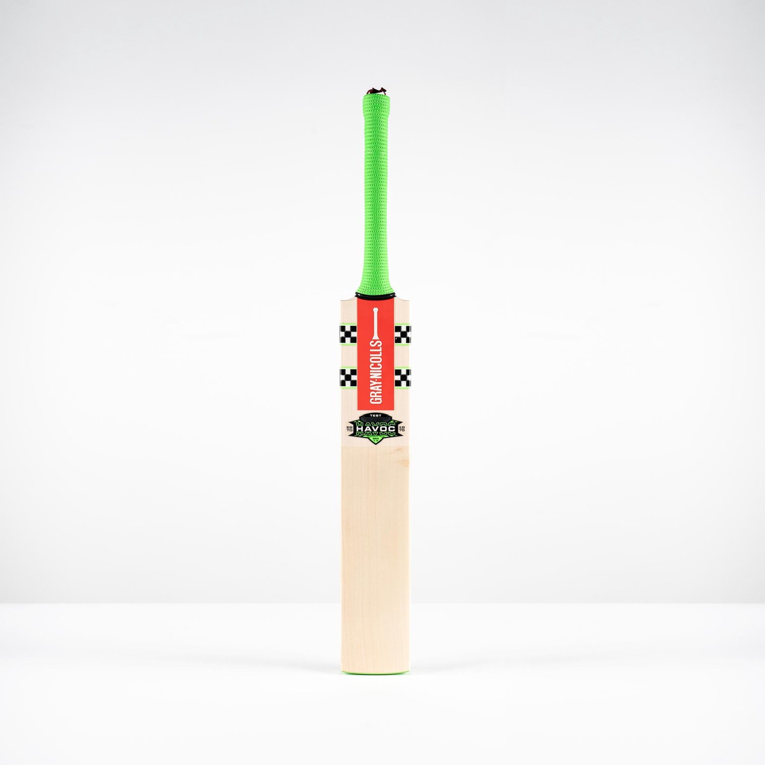 Gray-Nicolls cricket bat Havoc Gen 1.3 Test - Short Handle - groen.