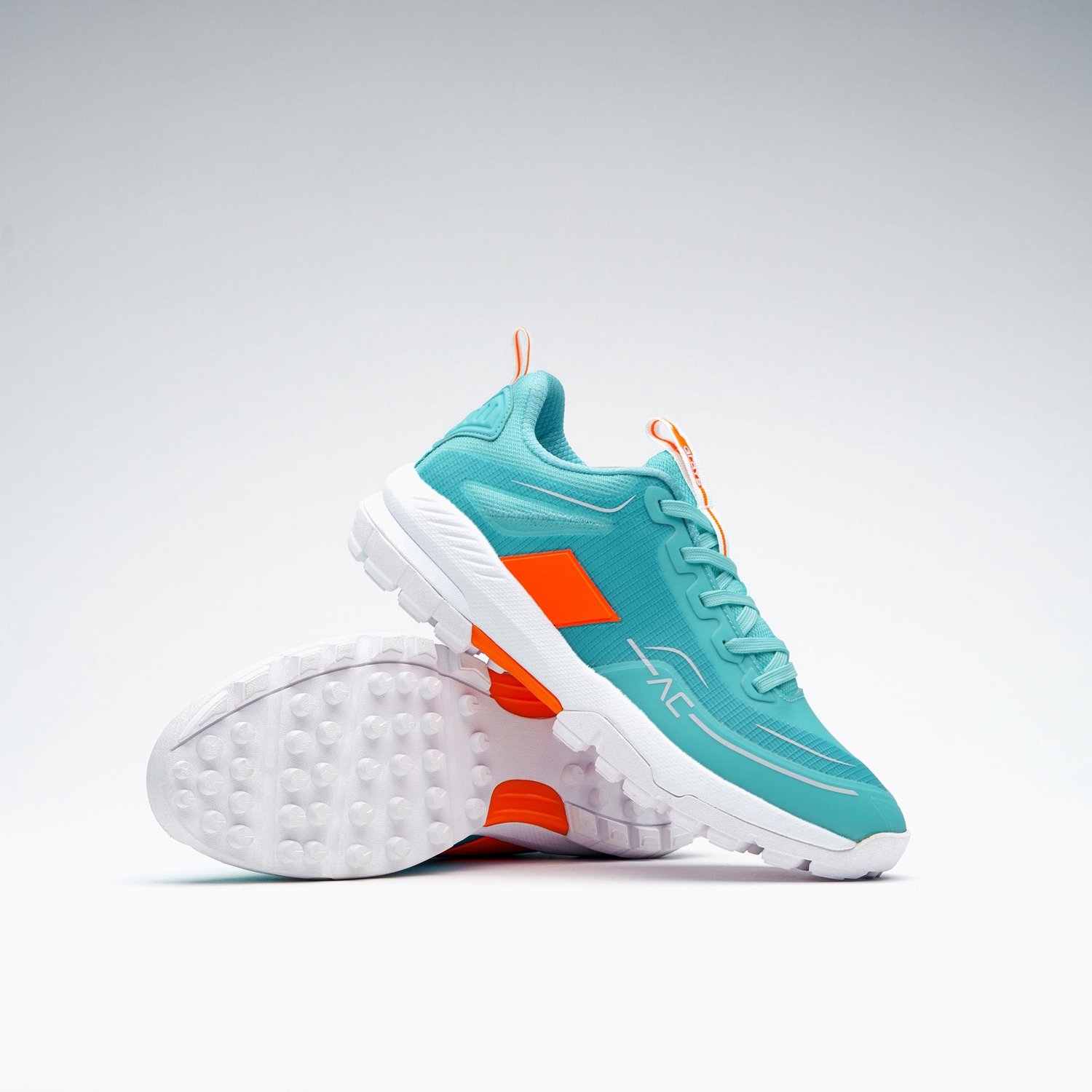 Grays kinderschoen speelgoed - Aero Cage X maat 5 teal sportief.