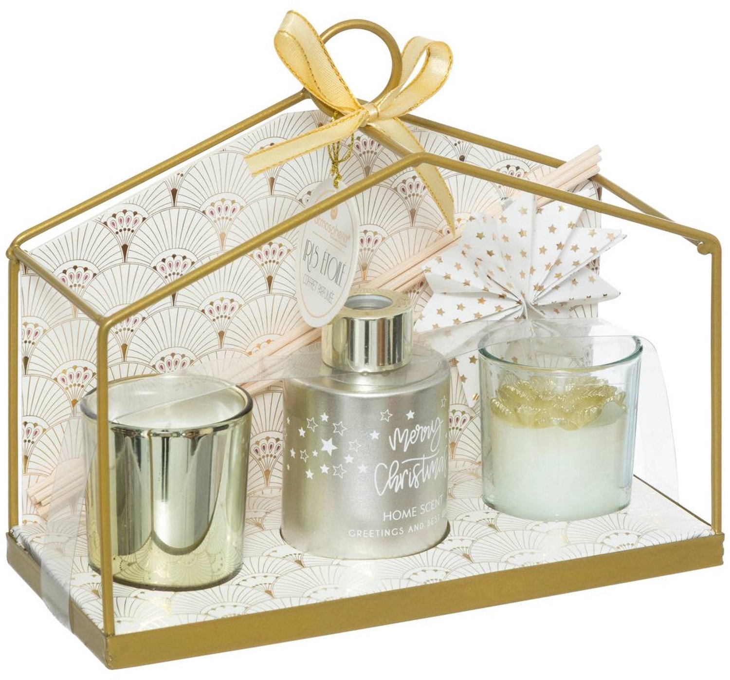 Feeric lights & Christmas Glanzende ster-cadeauset Multicolore