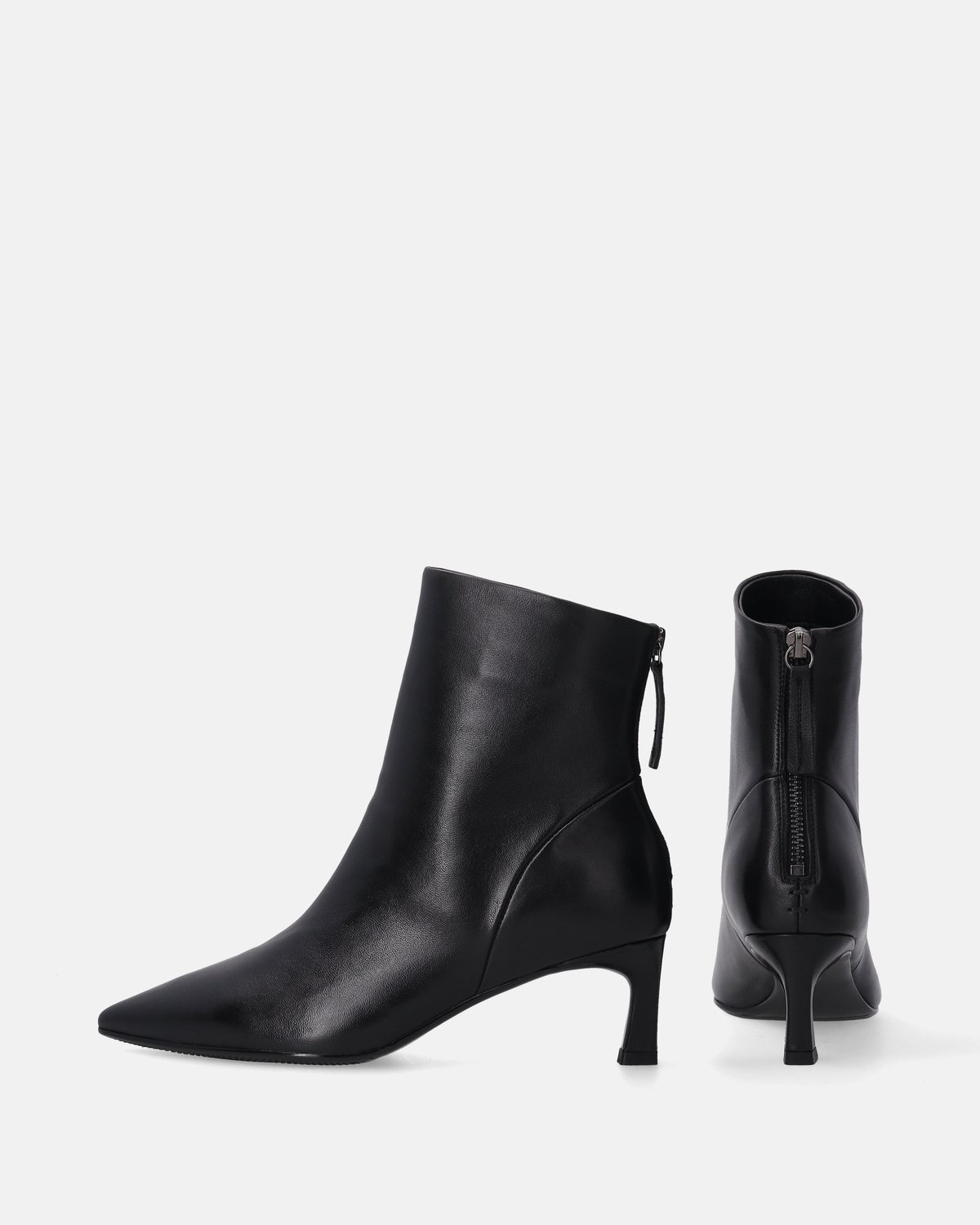 Klassieke Serie - Damesenkellaarzen - Zwart - Naaldhak van 6 cm