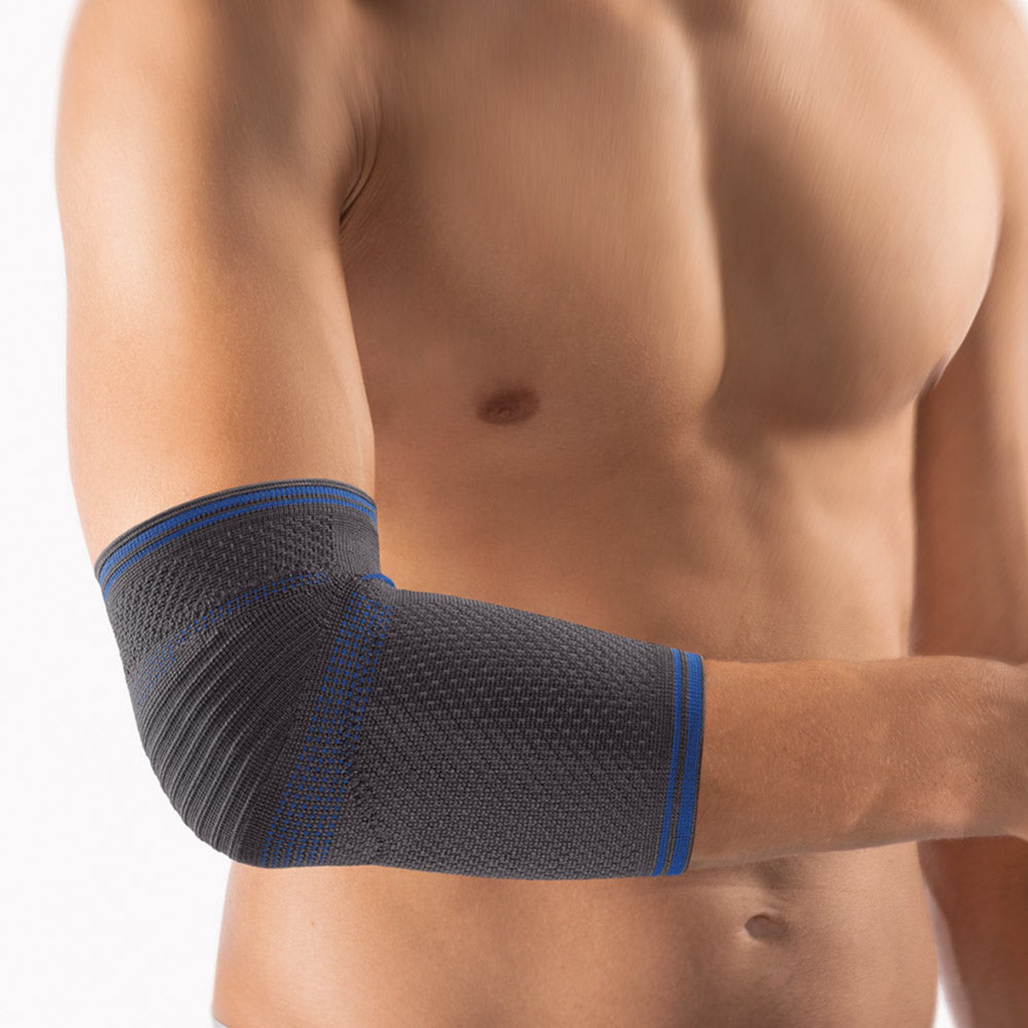 BORT KubiTal Elleboogbrace – Slijmbeursontsteking & Sulcus Ulnaris – Grijs – Maat XXL