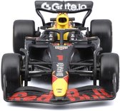 Bburago Red Bull Racing RB21 - #1 Max Verstappen - Formule 1 2025 - donkerblauw/rood/geel kleurstelling - schaalmodel - modelauto - schaal 1:43