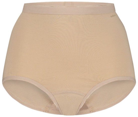 Beige Ten Cate onderbroek met hoge taille en gladde afwerking.