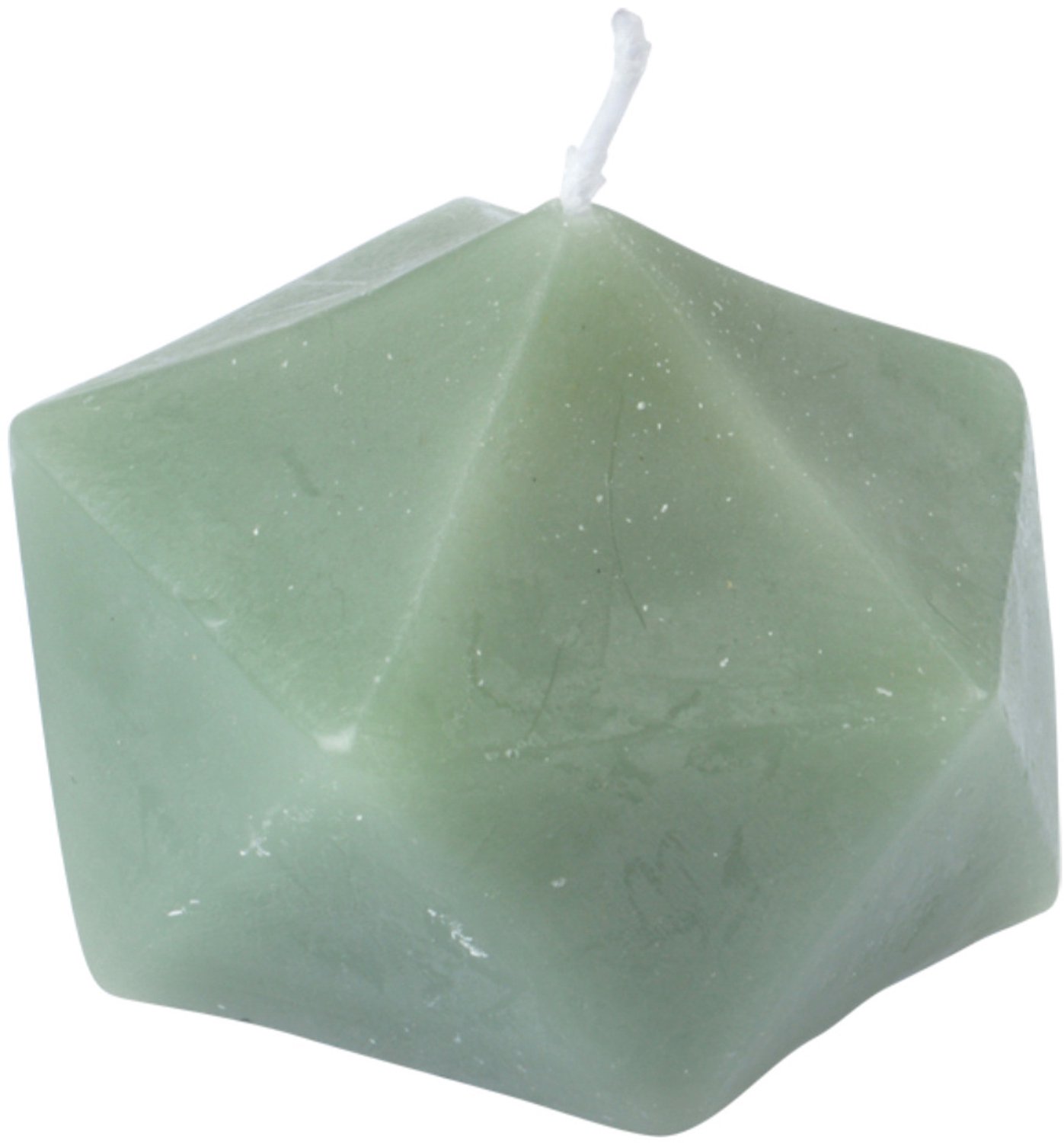 Homea - Decoratieve kaars in origami vorm ARTY - celadon