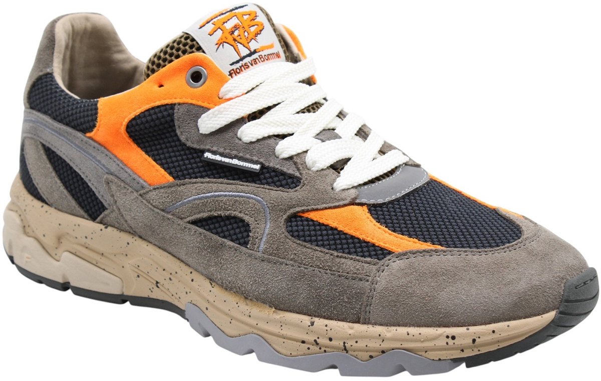 Floris Van Bommel Sfm-10258 De Rezer Sneakers - Textiel - Heren - Multi - Maat 43⅓