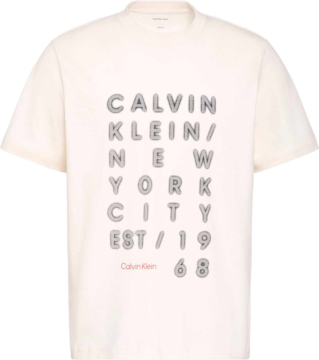 Calvin Klein Jeans – Volwassenen T-shirts Beige
