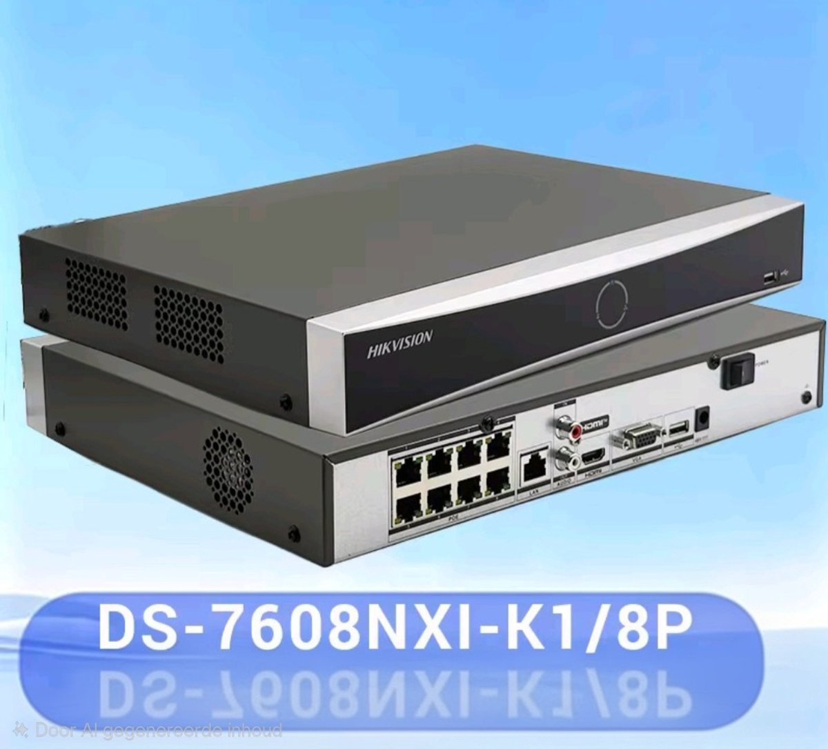 DS-7608NXI-K1/8P (D) Recorder