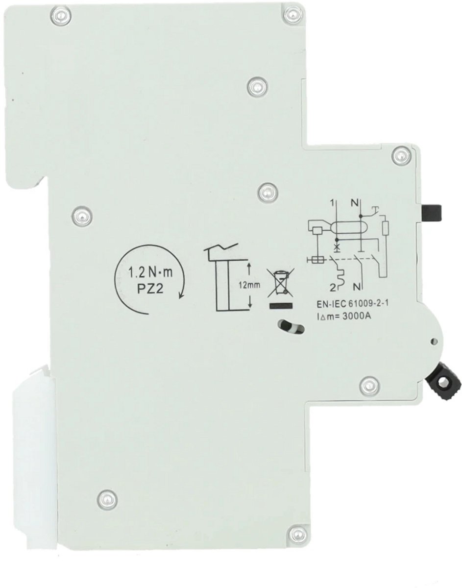 EMAT aardlekautomaat C32 1P+N 300mA Type A 6kA spanningsonafhankelijk