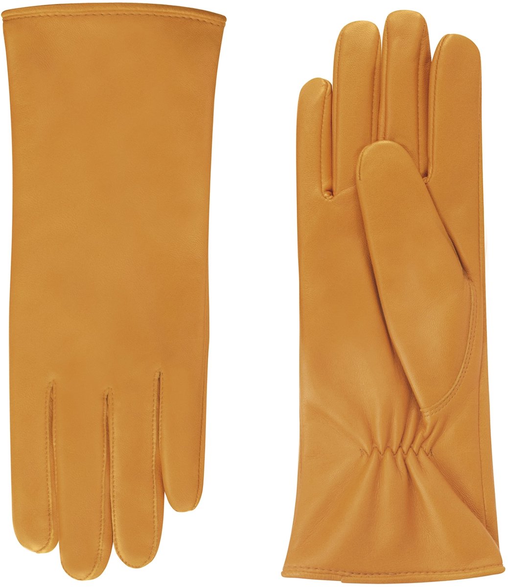 Laimböck Stafford. - Leren dames handschoenen dames Kleur: Oak, Maat: 7