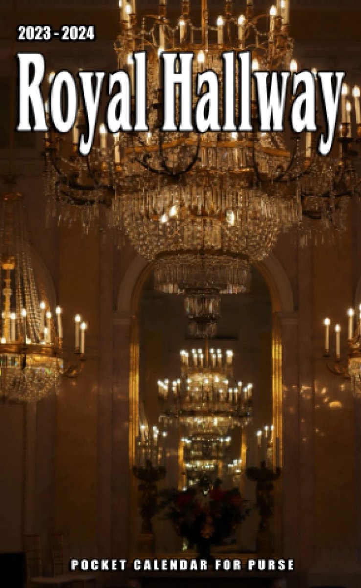 2023-2024 Royal Hallway Pocket Planner: 2023 Monthly Planner With 2 Year Datebook Of Royal Hallway Vitally Need For - ShopVlot