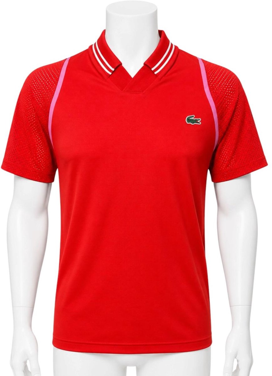 LACOSTE DH1961 POLO SHIRT Rood