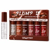 VALLEYNET Lipgloss Set – 6 Kleuren Plump Lip Oil – Hydraterende High Shine Lipgloss – Voor Glossy & Vol Ogende Lippen