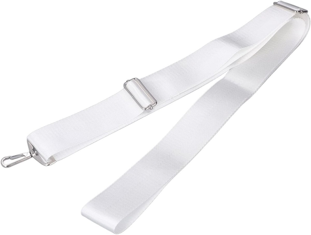 Tennisnet Center Strap voor een Perfecte Spanning - Wit Tennisnet Accessoire voor Sportliefhebbers