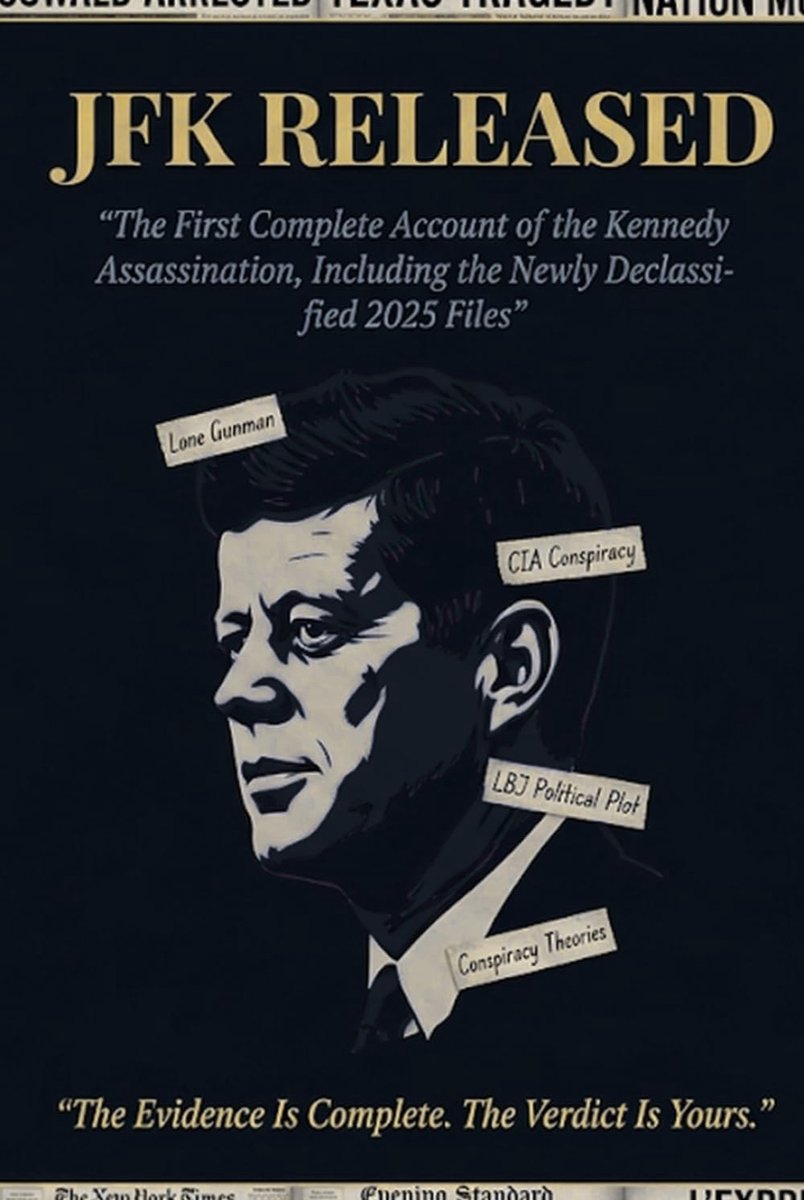 JFK Released: The First Complete Account of the Kennedy Assassination, Including the Newly Declassified 2025 Files - ShopVlot