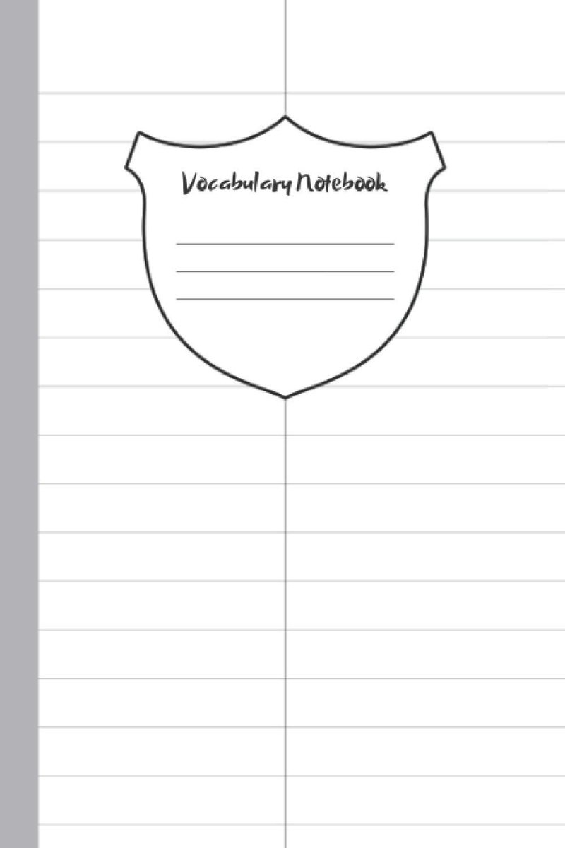 Vocabulary notebook: 2 Columns 120 pages - ShopVlot