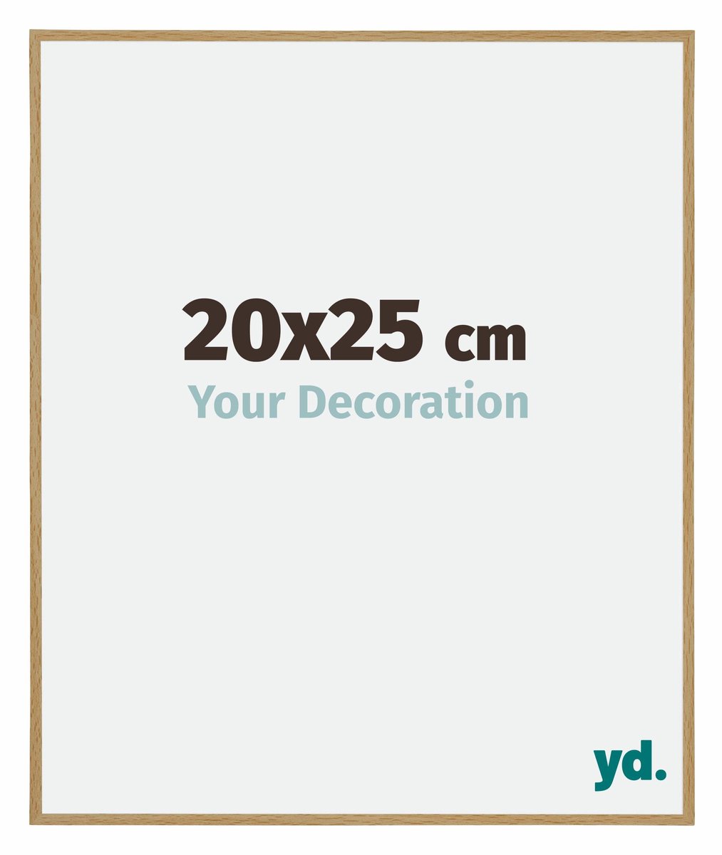 yd. Your Decoration - Fotolijst 20x25 cm - Kunststof - Beuken Licht - Evry