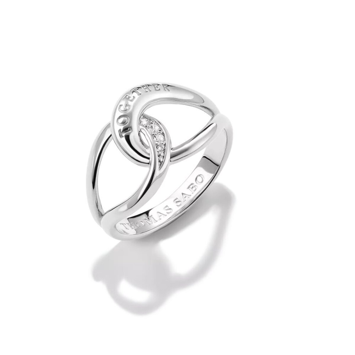 Thomas Sabo - TR2547-051-14-58 - Ring - Dames - Together - Maat 58