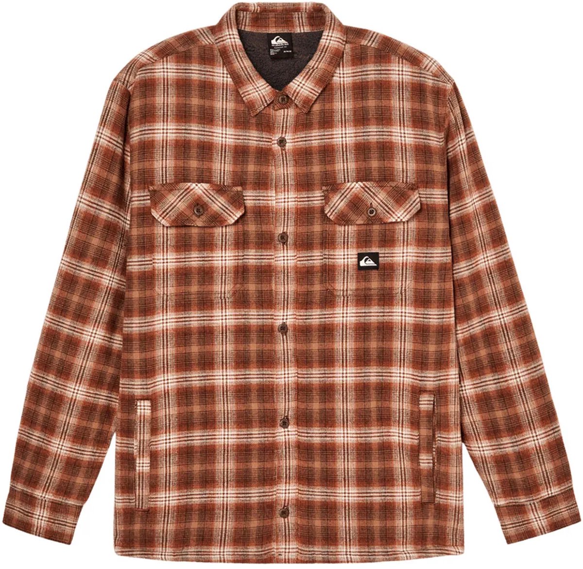 Quiksilver Overhemd Met Lange Mouwen 2XL Man Java Venture