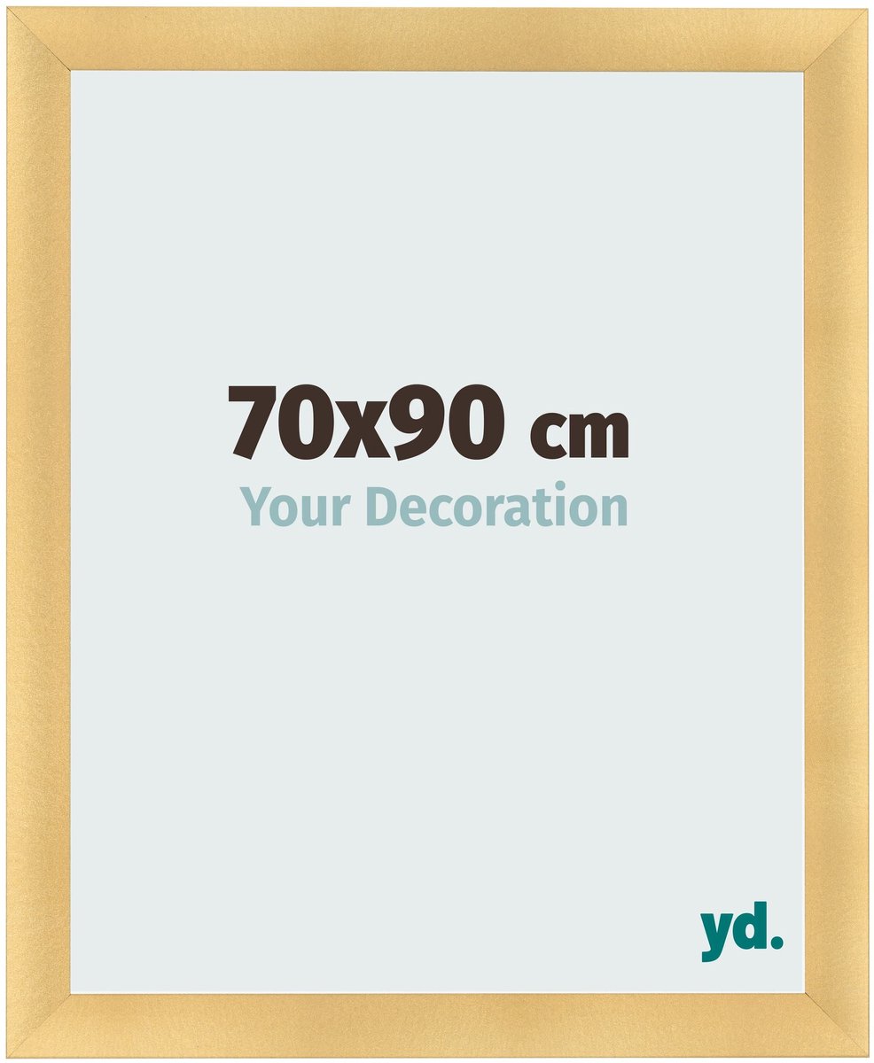 yd. Your Decoration - Fotolijst 70x90 cm - MDF - Goud Mat - Pisa