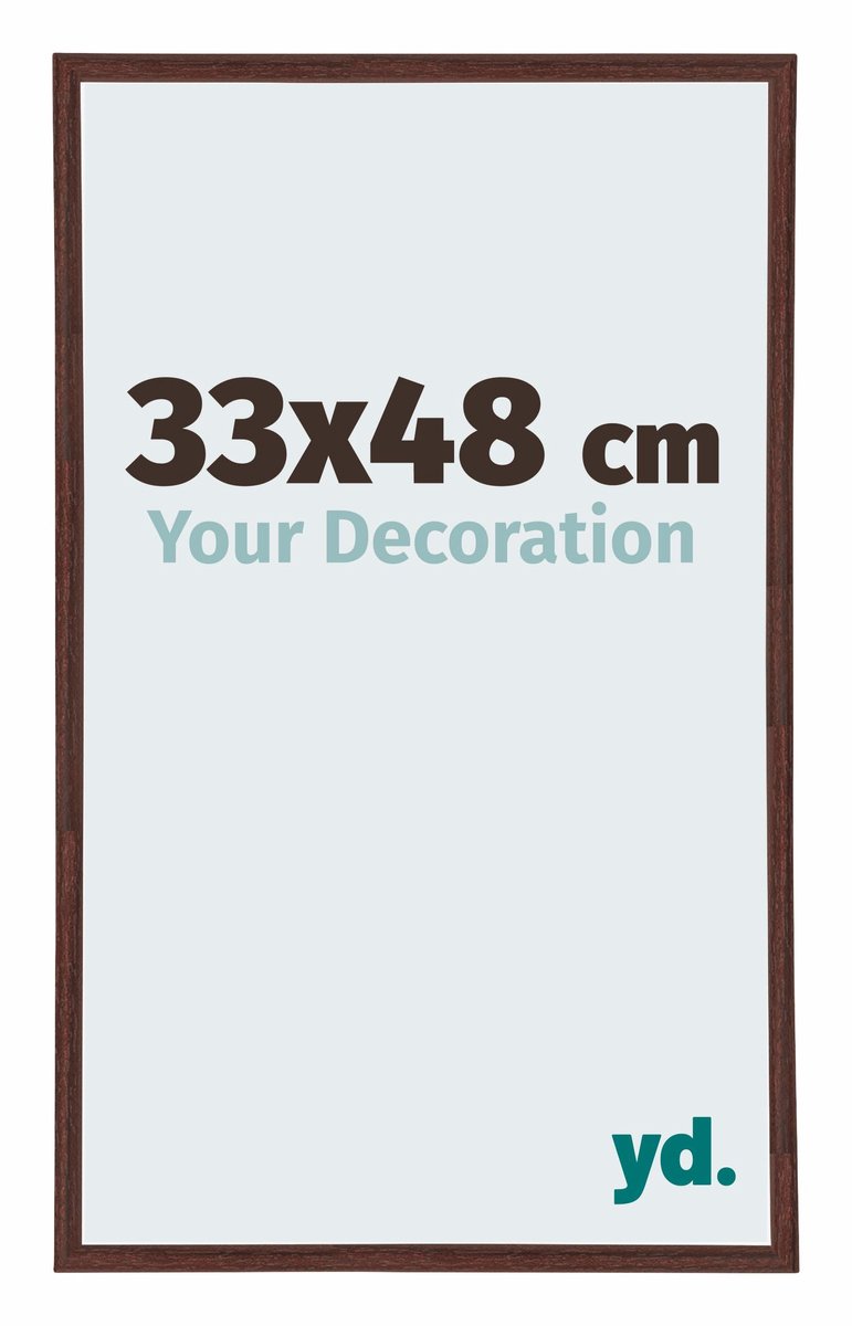 yd. Your Decoration - Fotolijst 33x48 cm - Kunststof - Bruin - Annecy