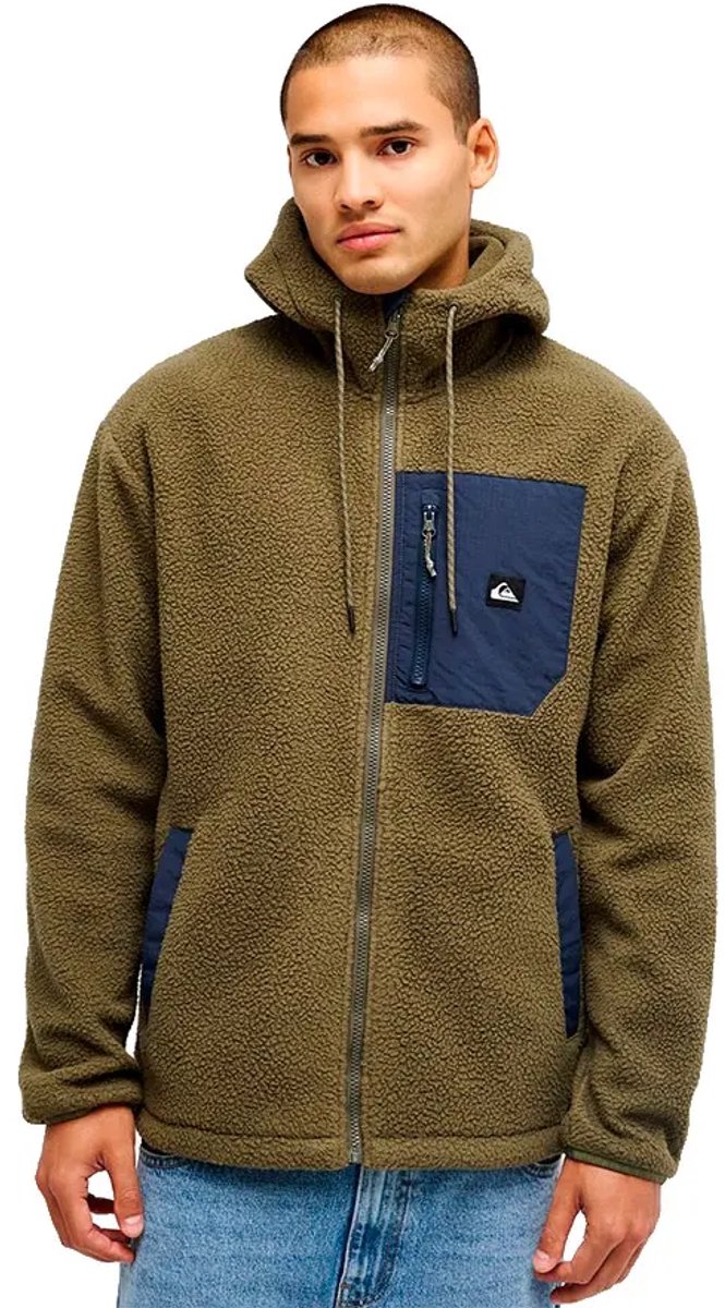 Quiksilver Clean Cost Fleece Groen 2XL Man