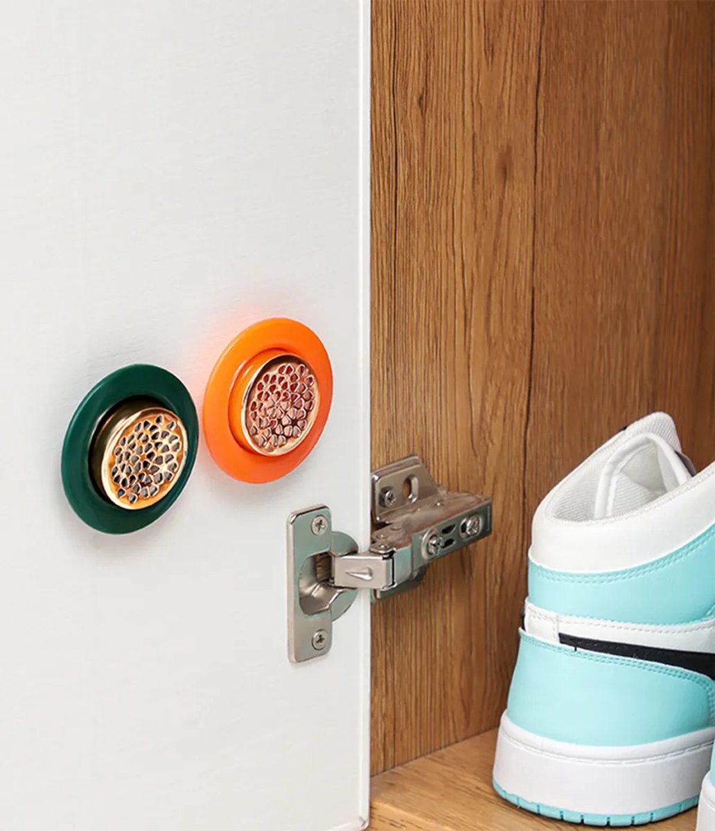 Vaste luchtverfrisser, niet-irriterend, langdurige geur, modern en minimalistisch design, zacht aroma, Geschikt voor badkamers, schoenenkasten en andere ruimtes, milieuvriendelijk.