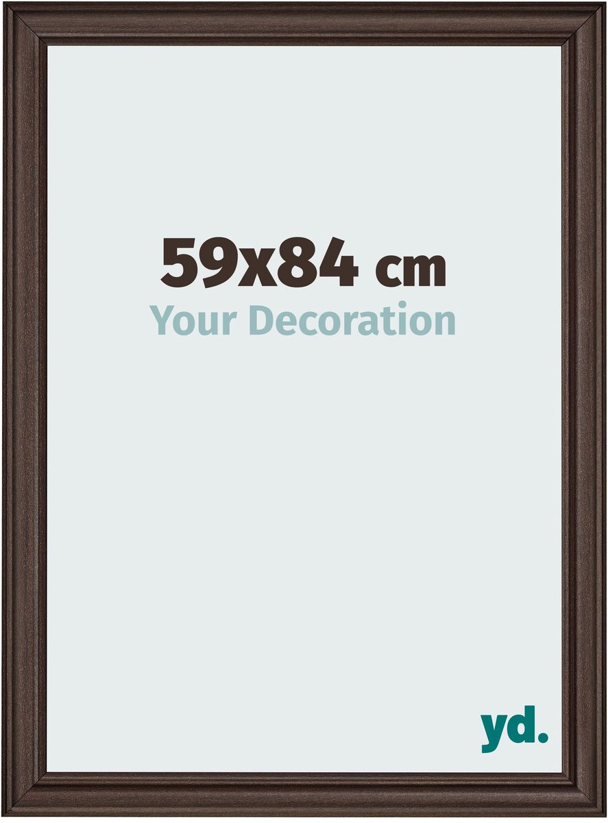 yd. Your Decoration - Fotolijst 59x84 cm - MDF - Eiken Donker - Lazio