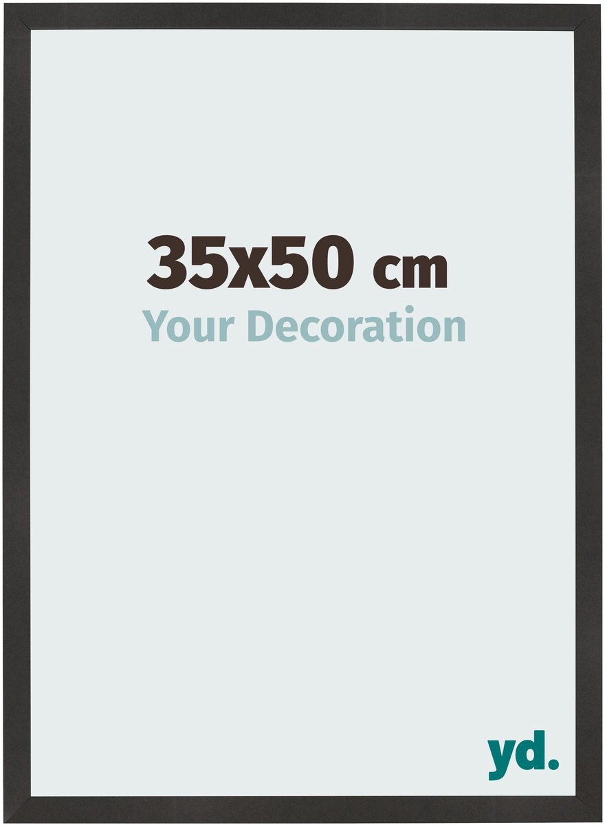 yd. Your Decoration - Fotolijst 35x50 cm - MDF - Zwart Mat - Bologna