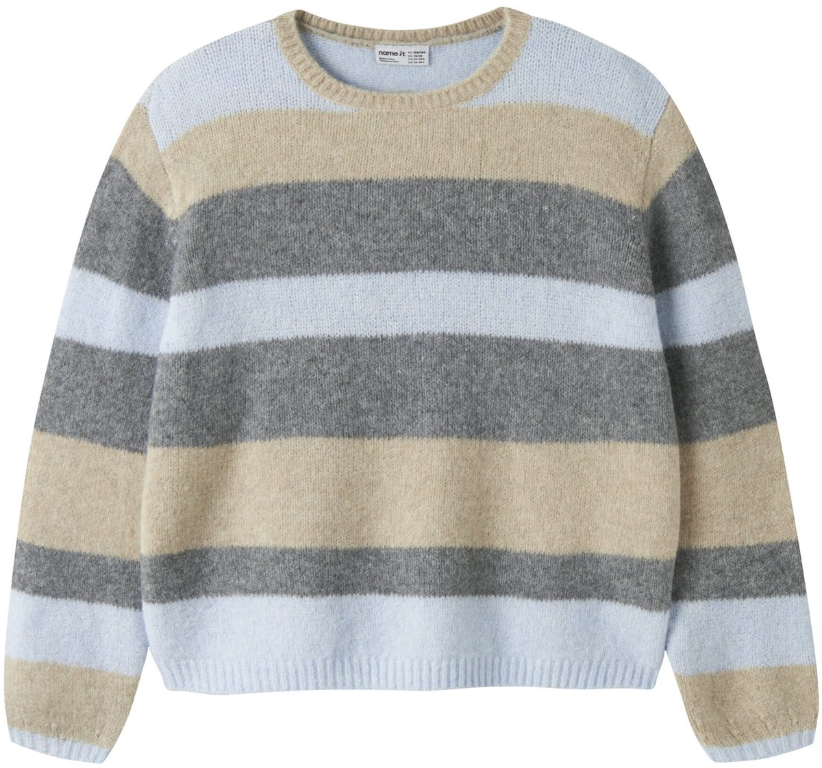 Name It - Meisjes pull - Maat 158/164 - Meisjes - Bruin - polyester