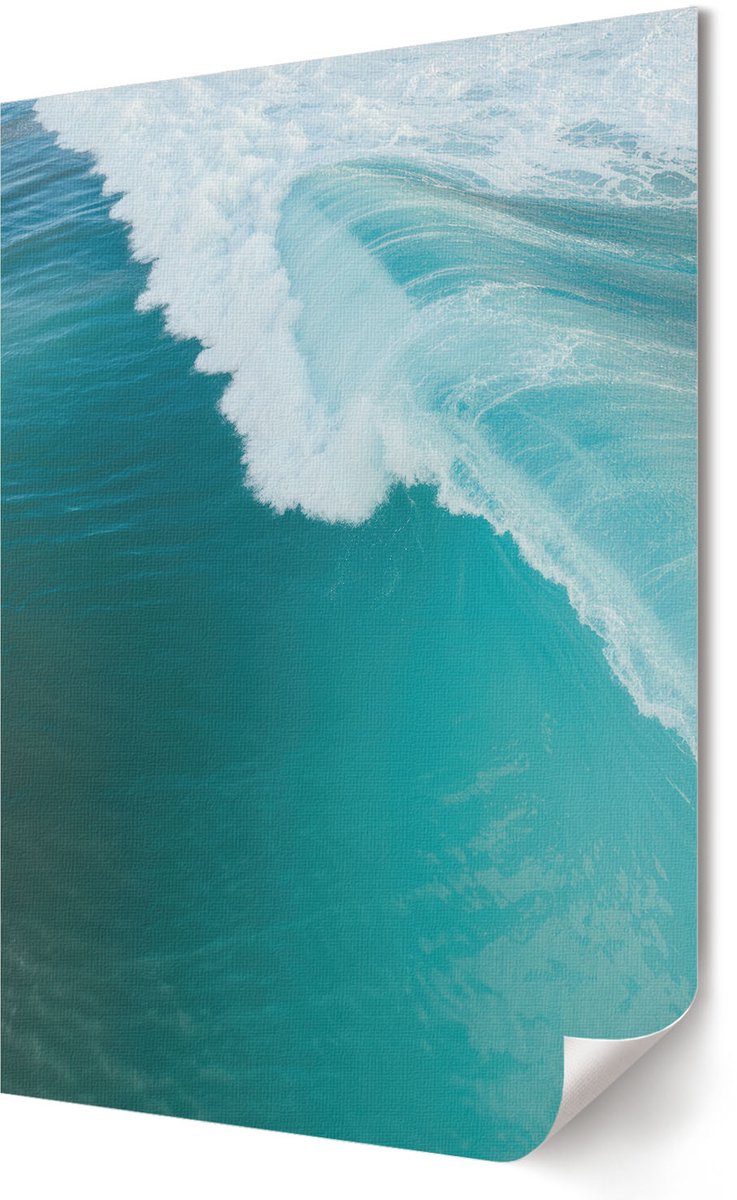 Coloray Canvas Poster Polycanvas - Minimalistisch Portret, Fotografie - A2 - Zwart-wit Poster - Rechthoek - Muurdecoratie - Woonkamer, Slaapkamer, Kantoor - Modern