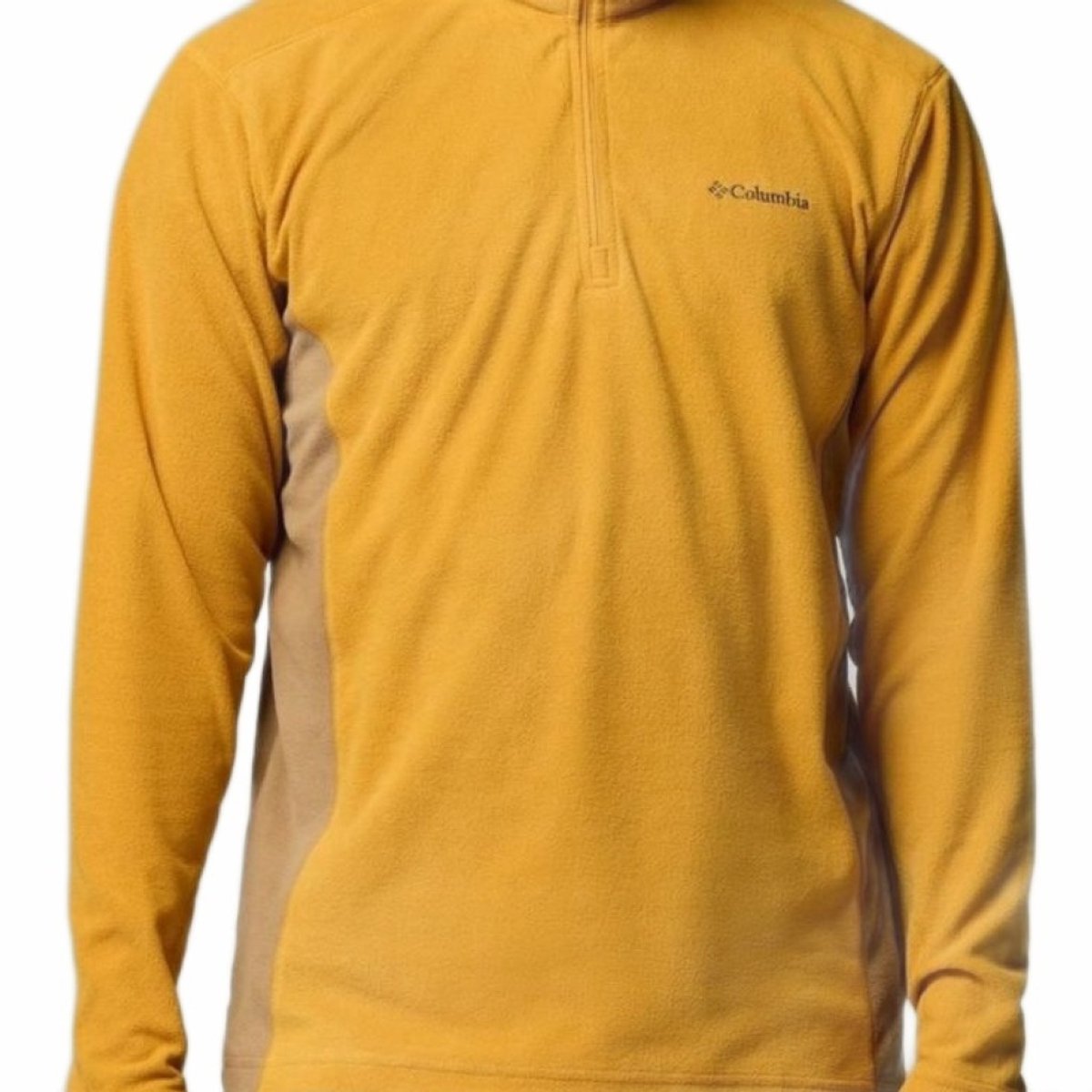 COLUMBIA KLAMATH RANGE II HALF ZIP EU Geel