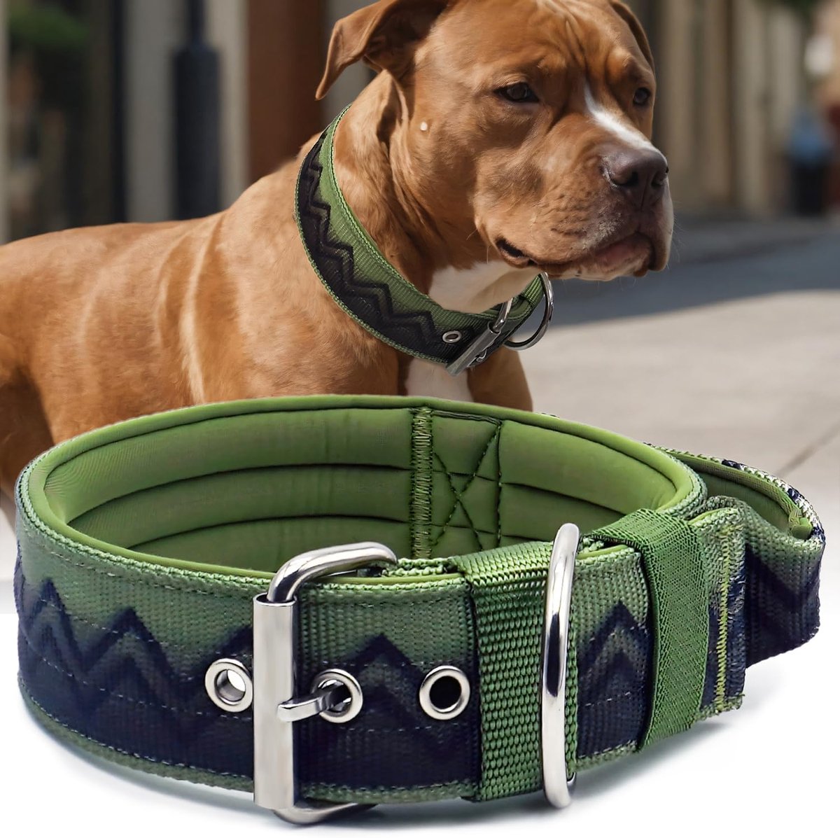 Premium NeckShield Controle Halsband – 5-cm Breed Met Ultra-Dikke Drukverlichtingsvoering, Professionele Bescherming - ShopVlot