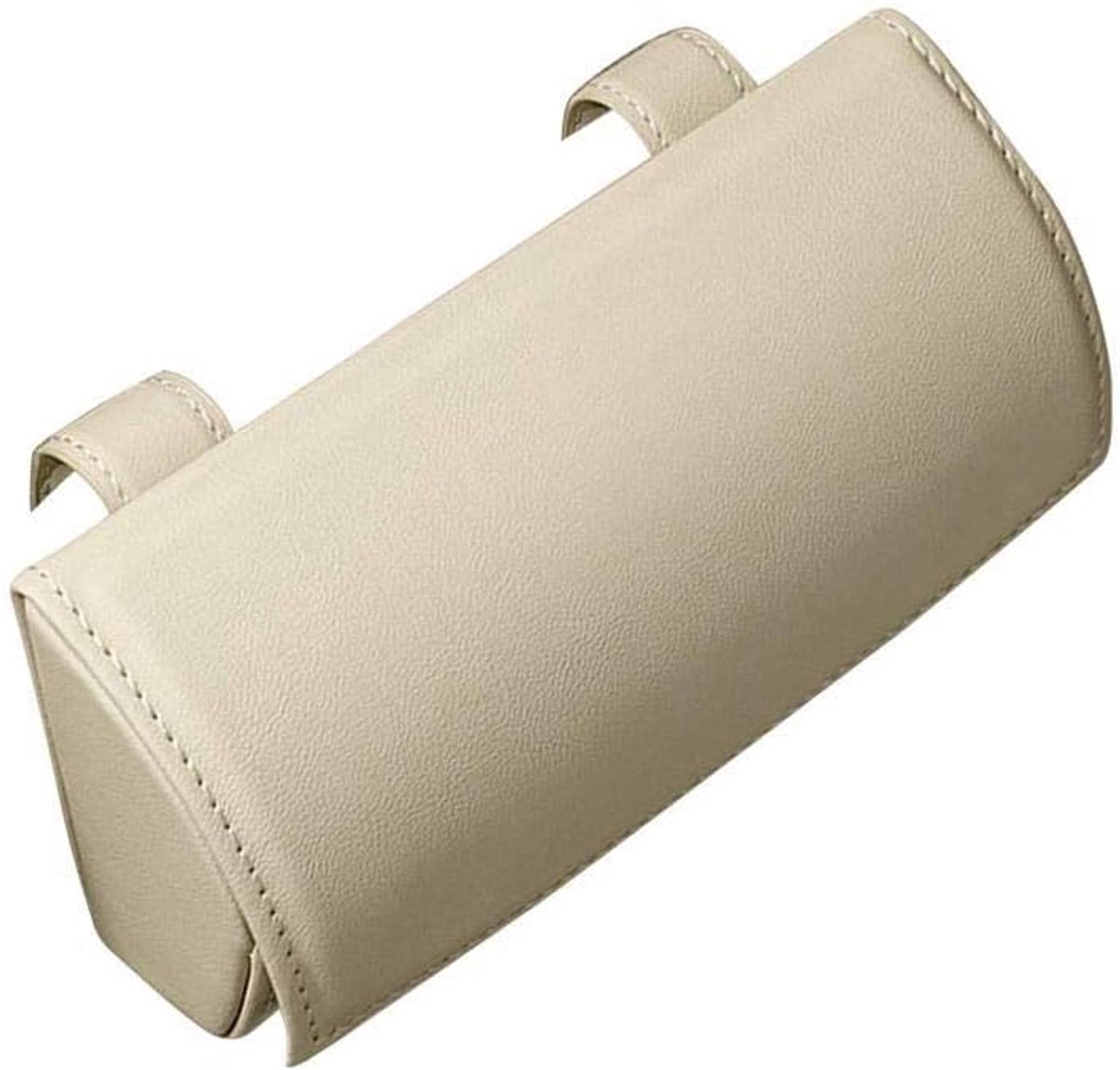Dailygoods- Brillenkoker Hard Case - Zonnebrilhouder Auto - PU Leer - Waterdicht - Magnetische Sluiting - Opbergdoos 7,1 x 3,14 x 1,96 inch