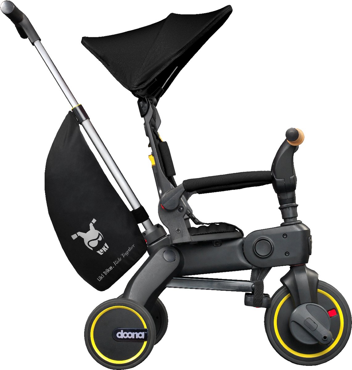 Doona Liki Trike s5 Luxe Opvouwbare Driewieler Nitro Black
