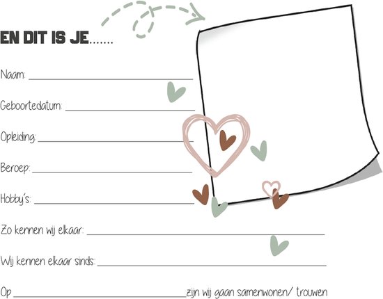 JEP! Kids Babyboek Vierkant Smokeroze van Jollein — afbeelding 4