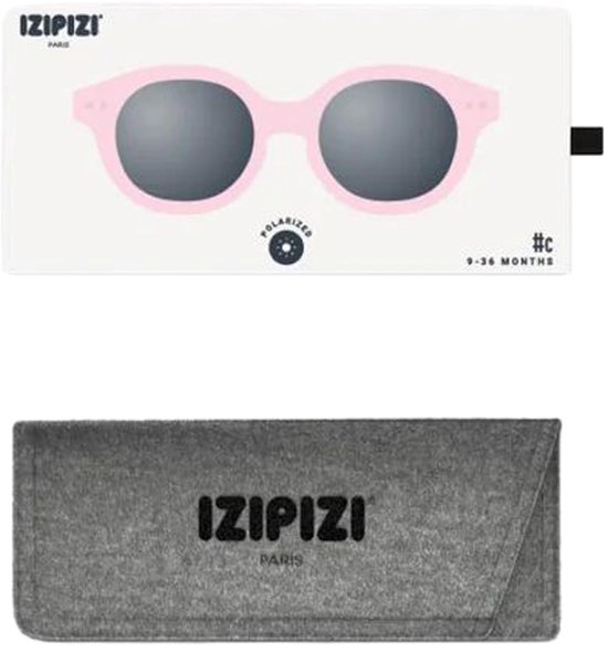 Izipizi Zonnebril Baby - Model C - 0-3 Jaar - Pink — afbeelding 3