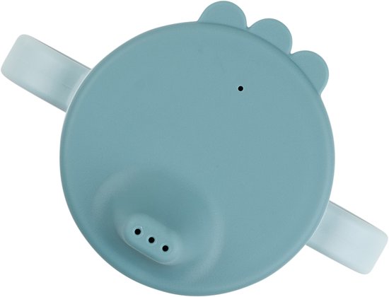 Done By Deer Foodie Spout Cup Happy Dots Blue van Done by Deer — afbeelding 2