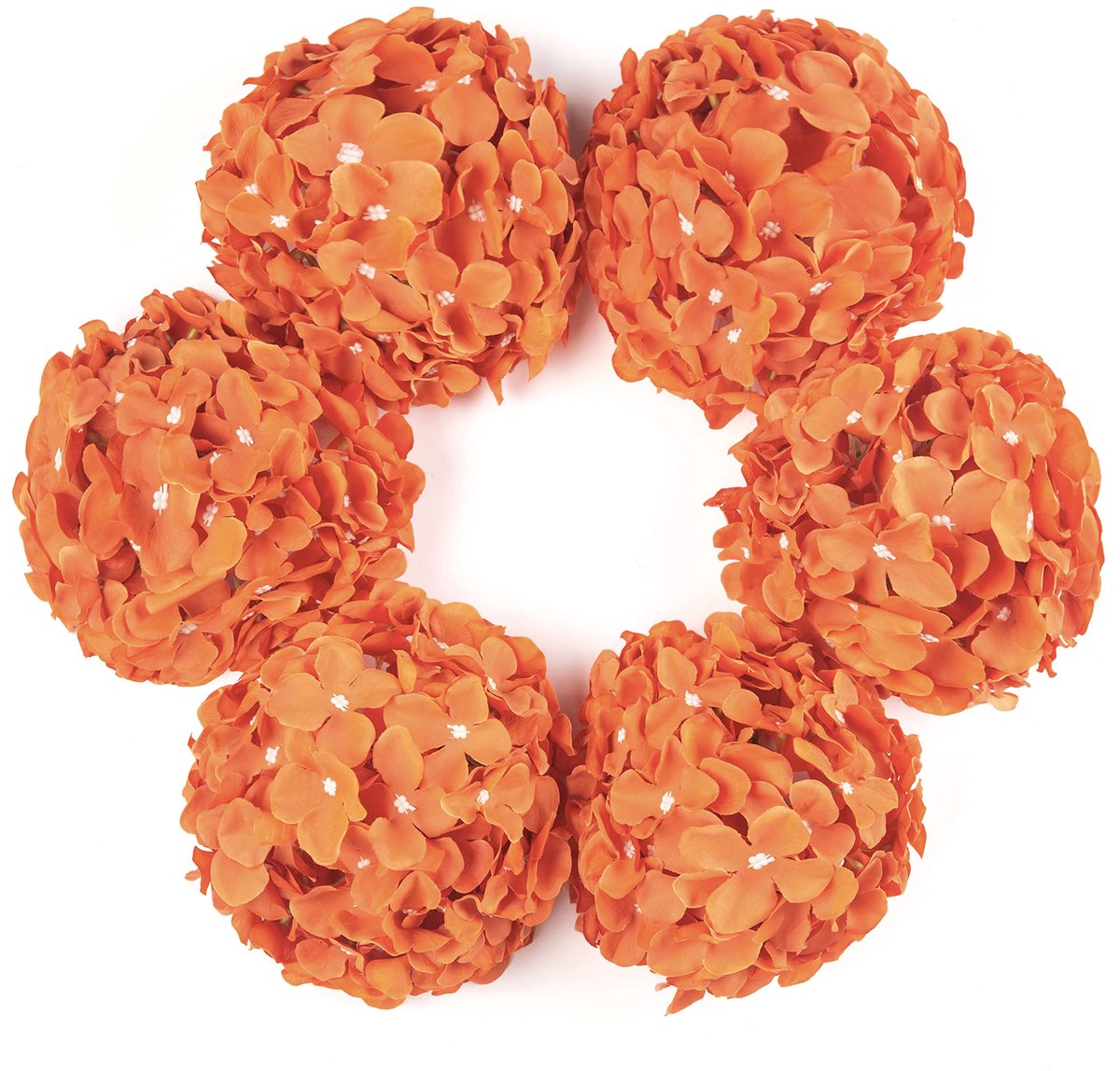 DuHouse Kunstzijde Hortensia Kunstbloemhoofden met Stelen Nep Hortensia Bloemen voor DIY Bruiloft Centrepiece - ShopVlot