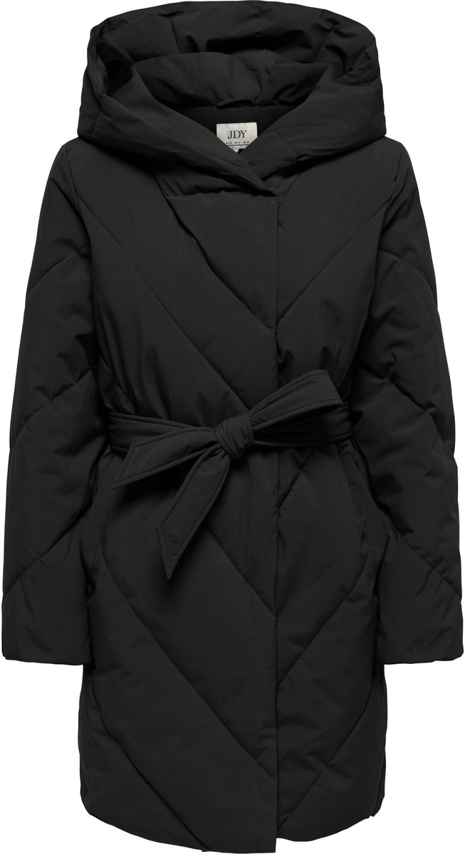 JDY - JDYVILLON LONG HOOD BELT PUFFER OTW HAB - Dames - Gewatteerde jassen