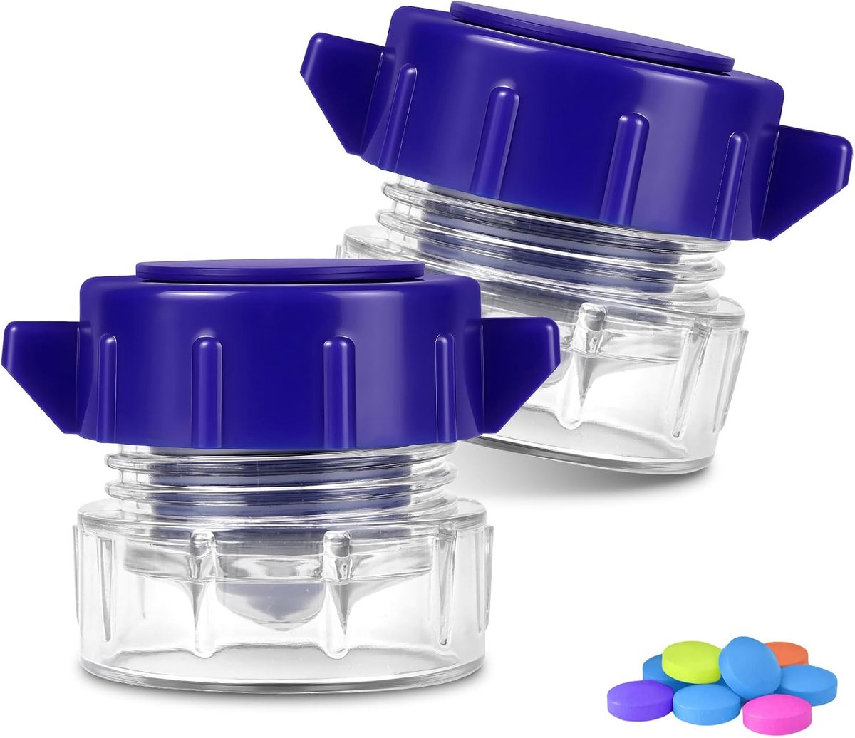 2-pack Pil Crusher voor Tabletten, Pil Crusher en Slijper, Professionele Pil Pulverisator, Draagbare Compacte Maat Medicatie Crusher, Huishoudelijke Pil Crusher voor Ouderen Kinderen Huisdieren
